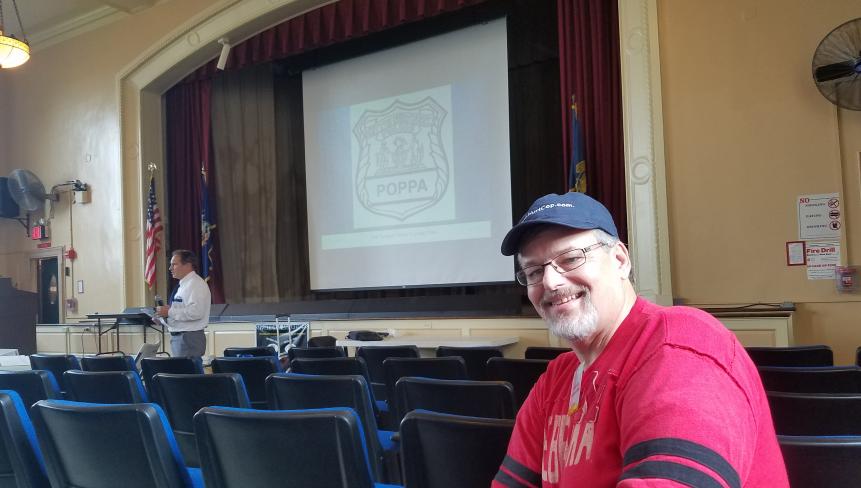 Mike Dyer Attends POPPA Training in New York to Help Hurt Cops